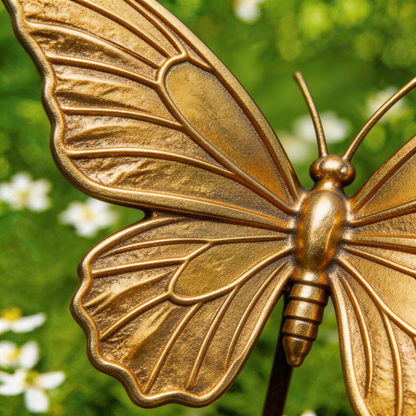 🦋【Multi-Functional Garden Butterfly Metal Stake】Outdoor & Indoor Lawn, Balcony, Flower Bed – Perfect Gift for Garden Lovers – Handcrafted Flower Accent