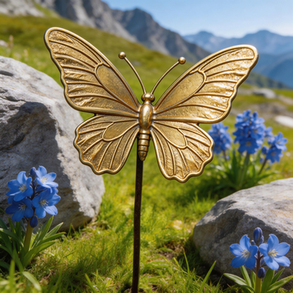 🦋【Multi-Functional Garden Butterfly Metal Stake】Outdoor & Indoor Lawn, Balcony, Flower Bed – Perfect Gift for Garden Lovers – Handcrafted Flower Accent