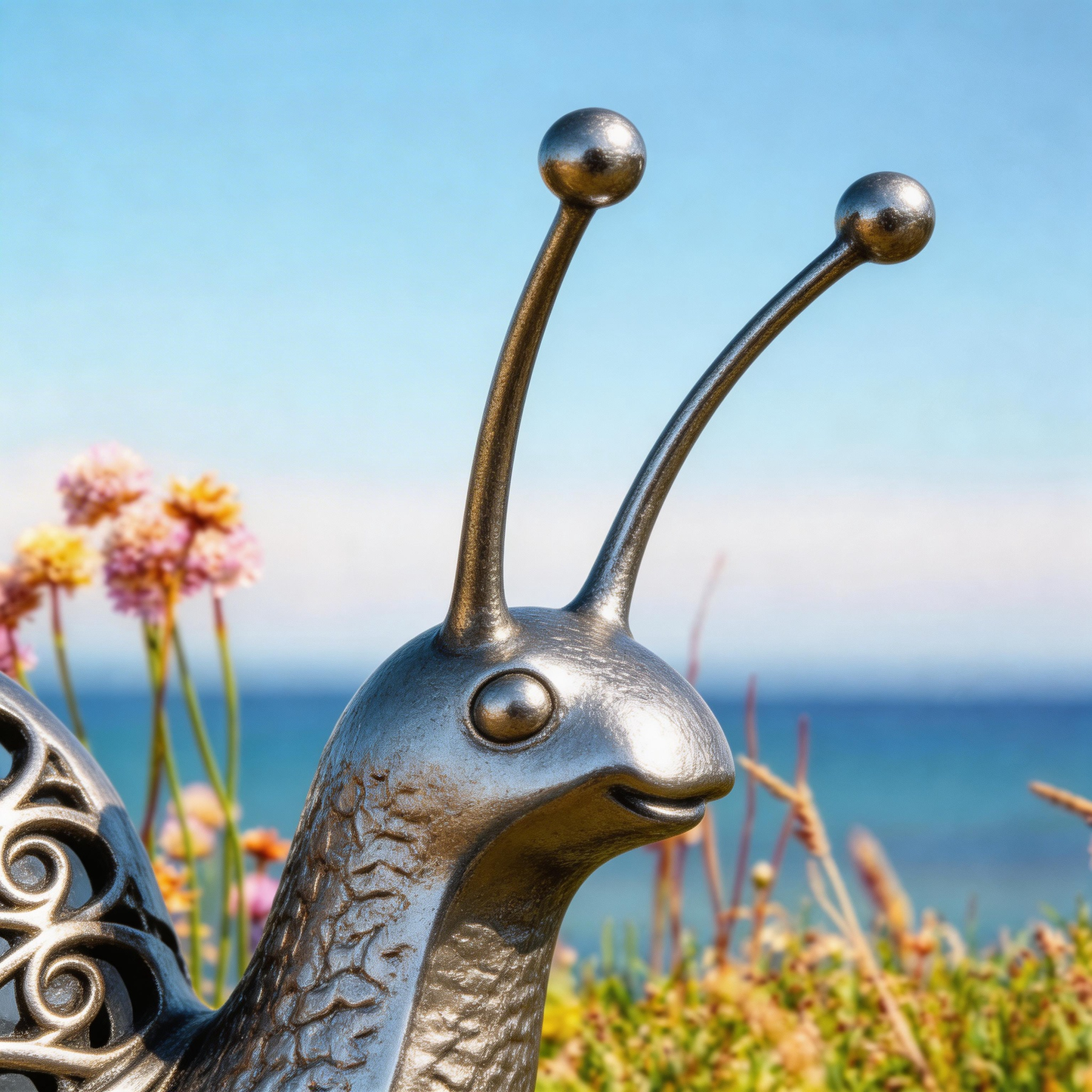 🐌【Multi-Functional Garden Snail Metal Stake】Outdoor & Indoor Lawn, Balcony, Flower Bed – Perfect Gift for Garden Lovers – Handcrafted Snail Accent